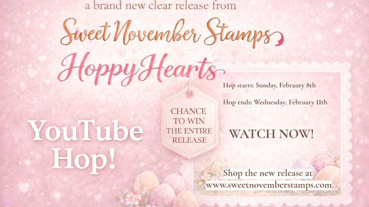 GIVEAWAY! Copic Coloring an Easter Scene Card - Sweet November Stamps Easter & Valentines Hop