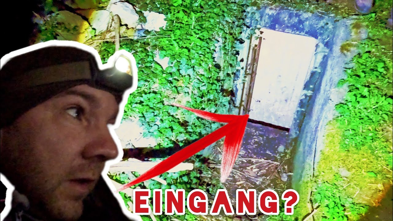 Versteckter BUNKER EINGANG? | EINSTIEG UND UNTERSUCHUNG im UNTERGRUND