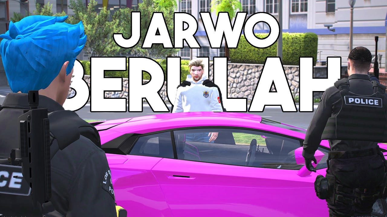 JARWO BERULAH, POLISI DIKERJAIN!! | GTA V ROLEPLAY