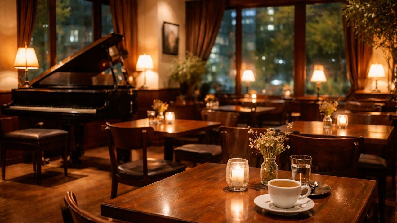 After the PIANO 🌙 Calm Piano Jazz for a Quiet Evening