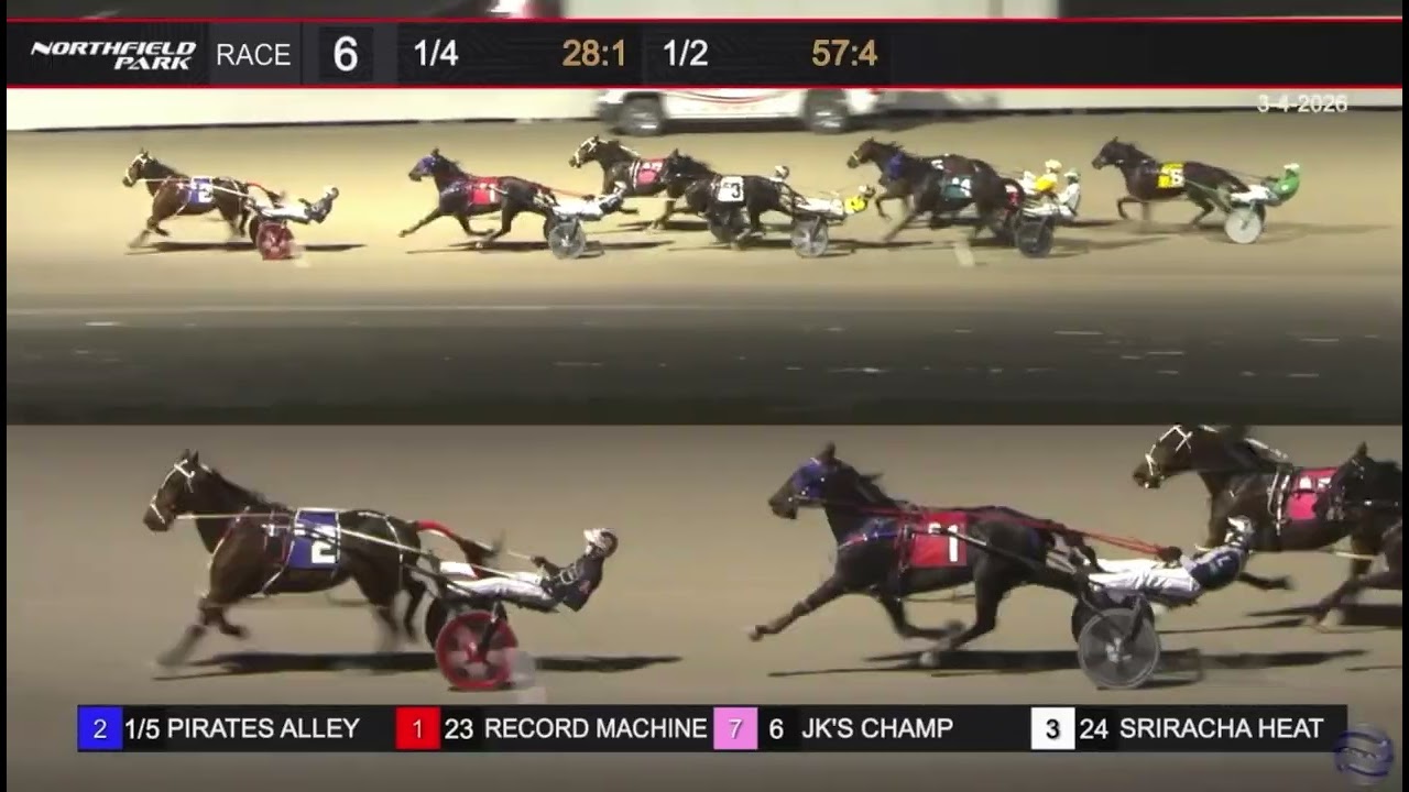 Pirates Alley wins three-in-a-row at Northfield Park | 3.4.26