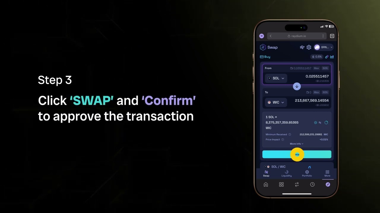 HOW TO BUY $WIC TOKEN (DogWithCap) Using Phantom Wallet