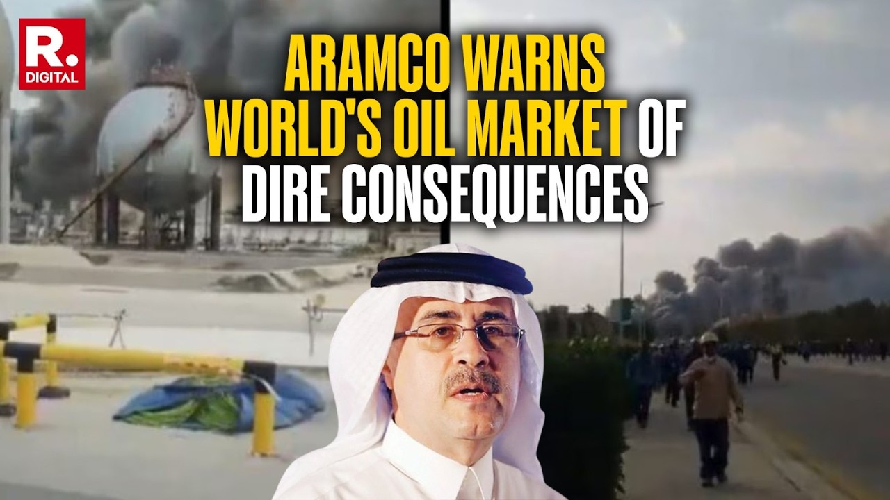 US-Israel Iran War: 'Oil Market May Face Drastic Consequences,' Says ARAMCO CEO Amin H. Nasser