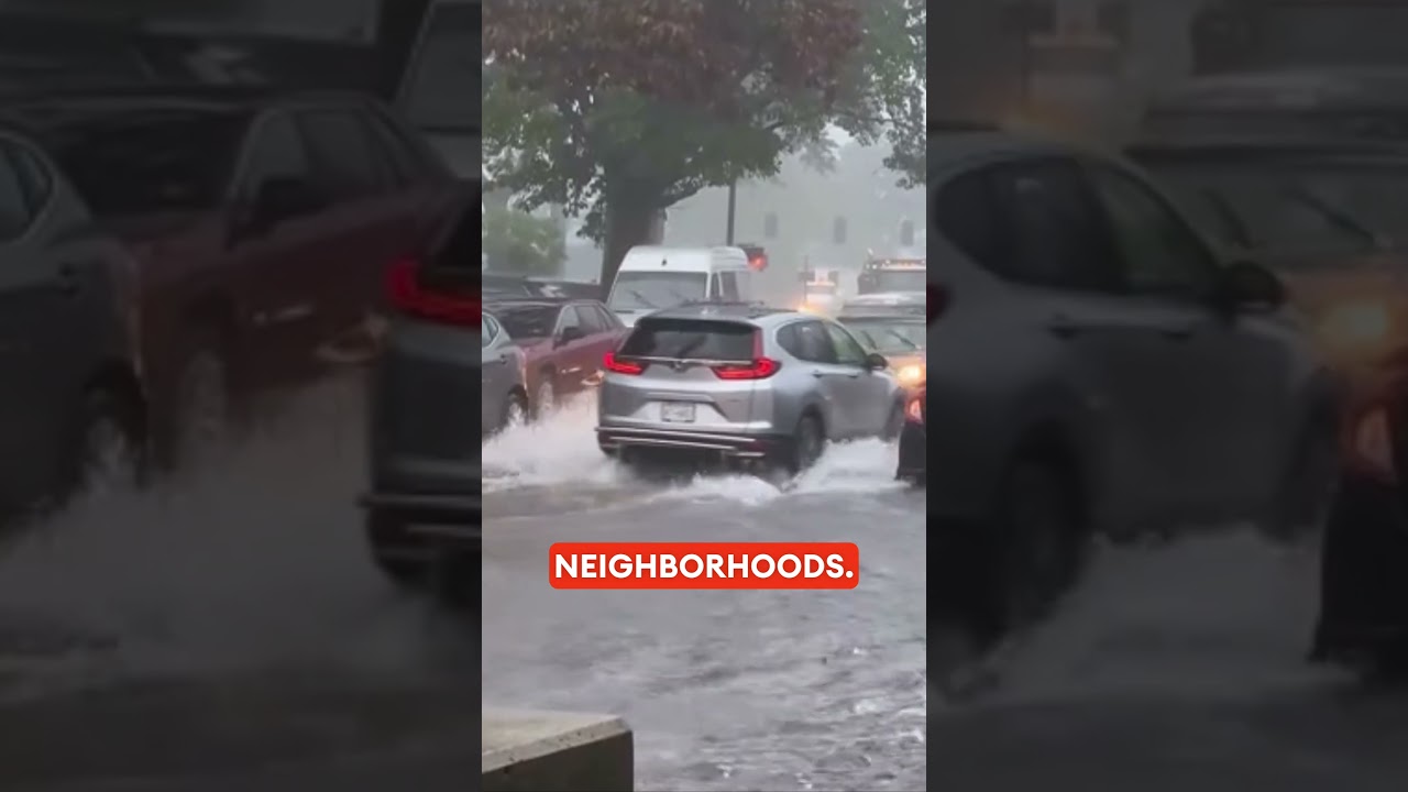 New York Streets Turn Into Rivers After Crazy Flood!