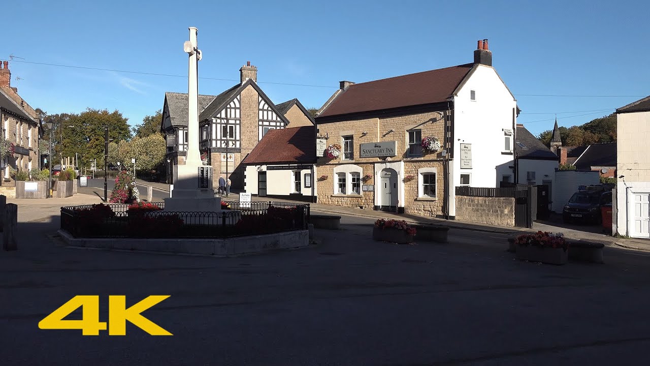 Bolsover Walk: Town Centre【4K】