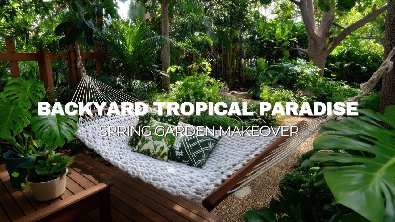 20 Tropical Spring Garden Ideas for a Stunning Backyard
