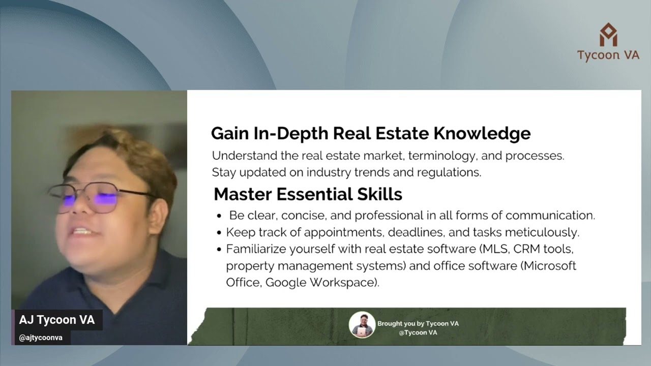 How to become a Real Estate Virtual Assistant (Module 3)