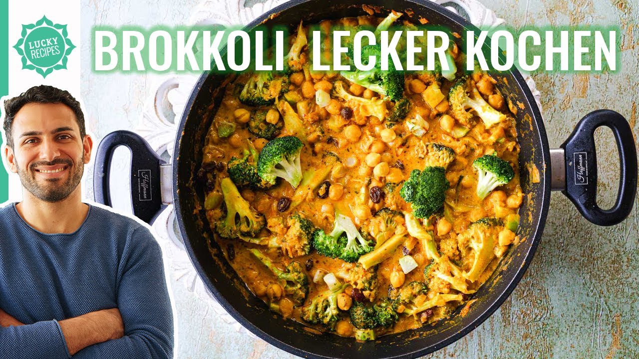 Brokkoli Kichererbsen Curry - So schmeckt's wirklich gut!