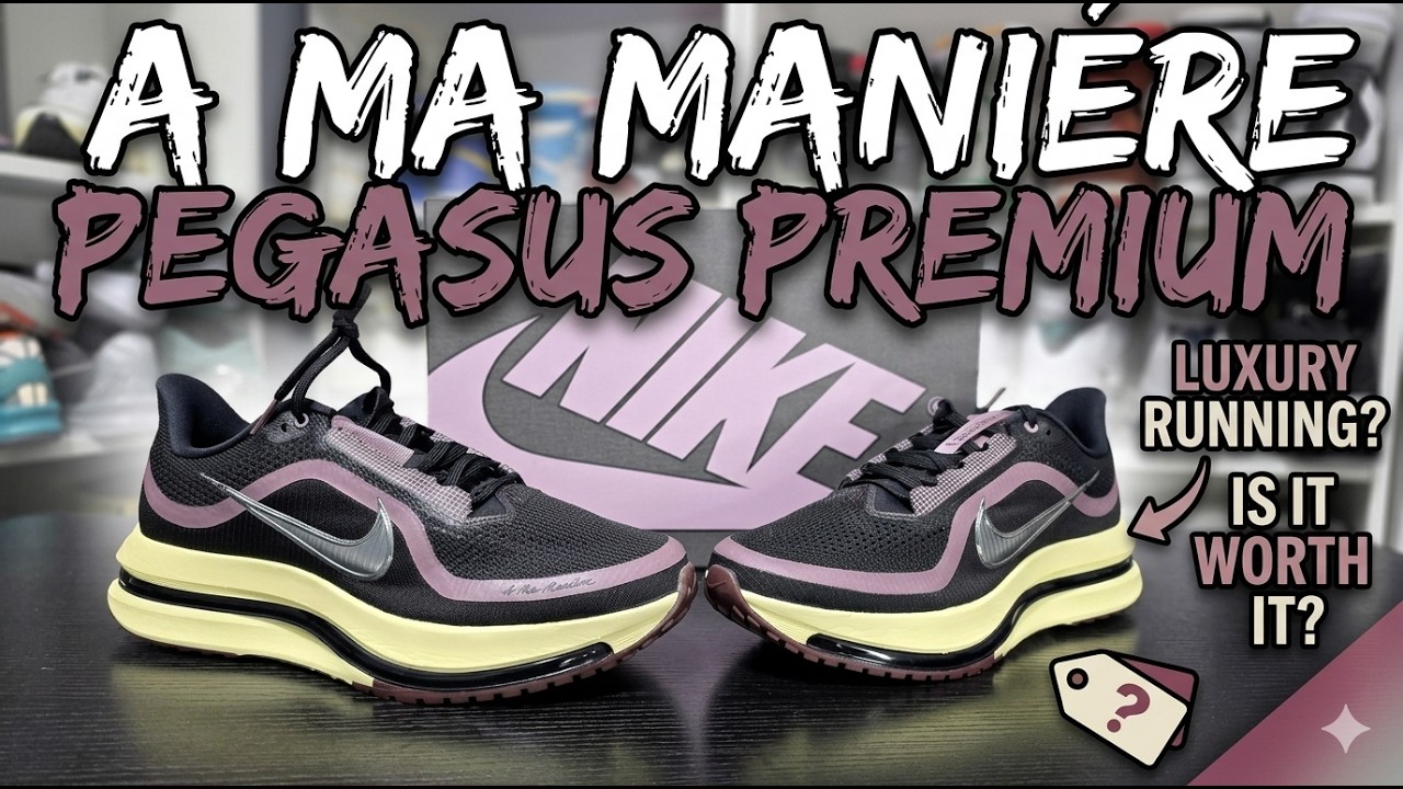 Обзор Nike A Ma Maniere x Pegasus Premium на ногах #nike #кроссовки #мода #обувь #бег