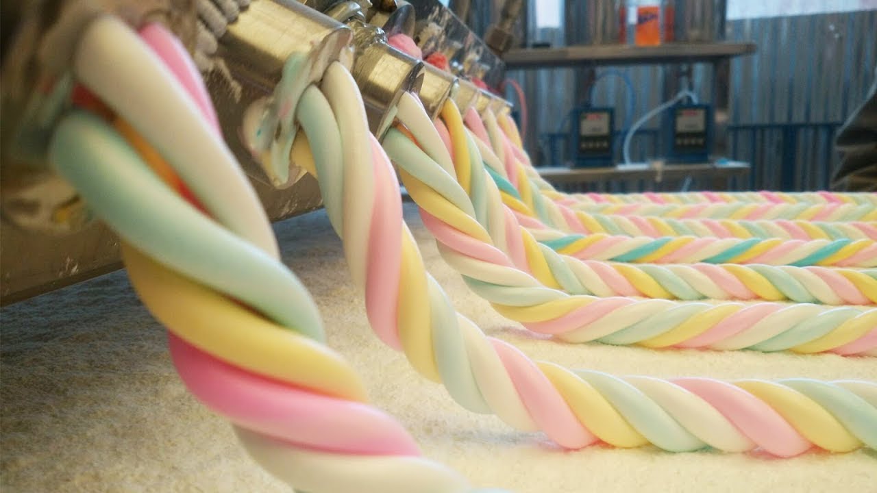 Como o MARSHMALLOW é feito - Processo Industrial