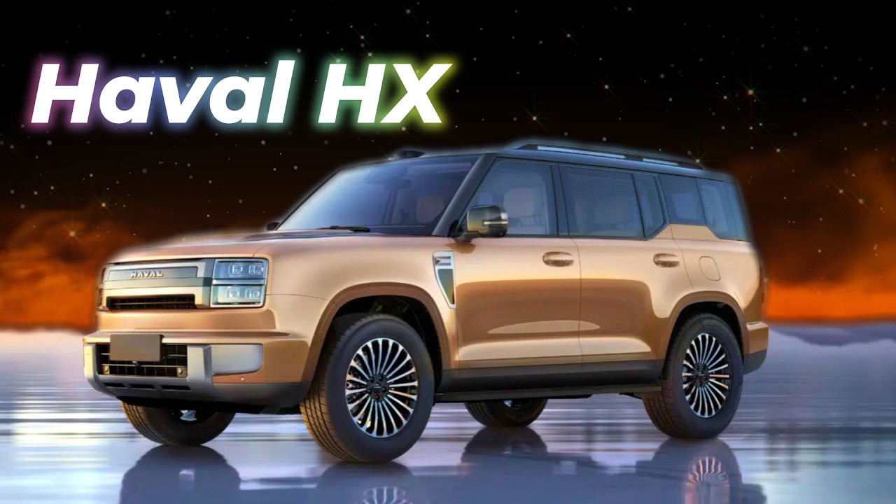 Представлен флагманский внедорожник Haval HX.