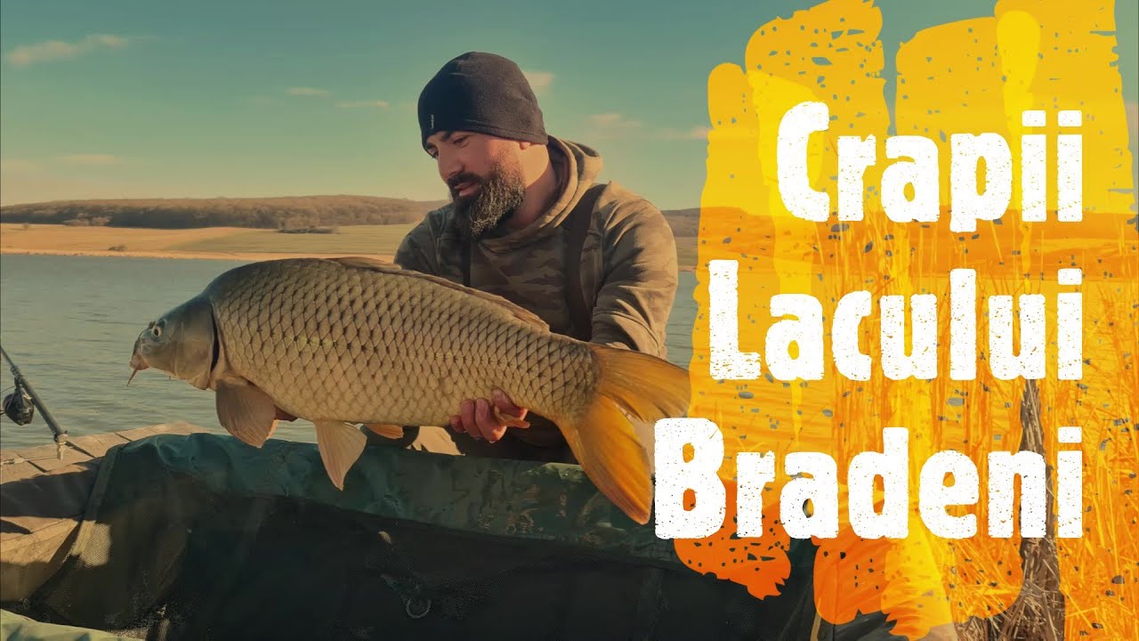 Episodul 3 - Crapii Lacului Bradeni Aprilie 2022 4K