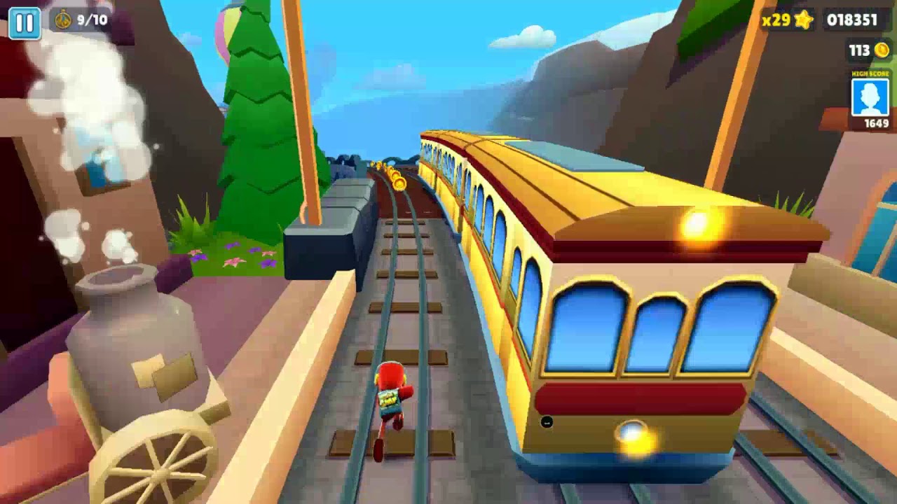 Subway Surfers in Zurich, (Jake) - Cool Fullscreen Android Gameplay.