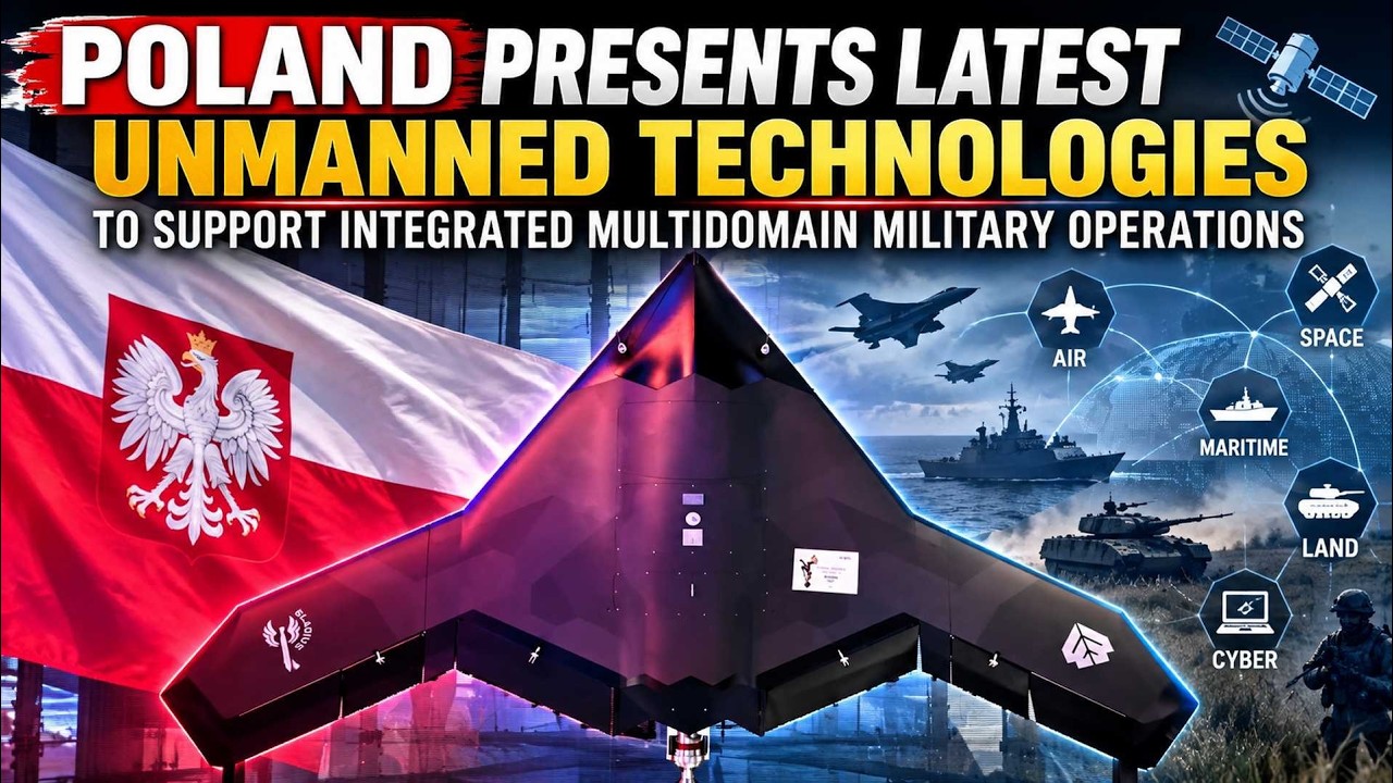 Poland Presents Latest Unmanned Technologies to Support Integrated Multidomain Military Operations