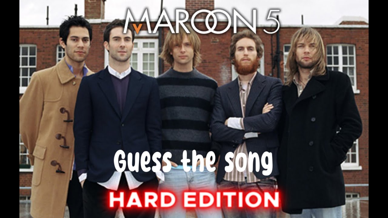 Guess the Maroon 5 song Quiz | HARD EDITION!