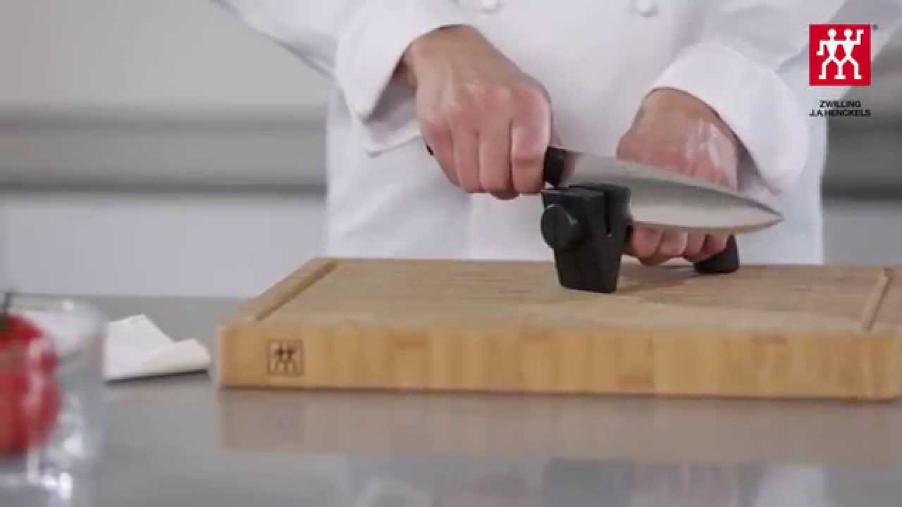 Messer sch&auml;rfen mit dem Messersch&auml;rfer TWINSHARP