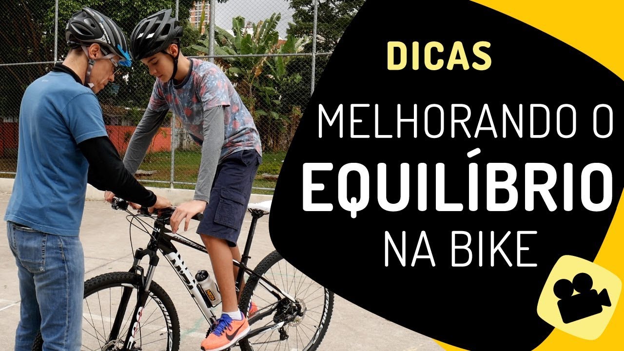 Equilibrando parado na bike. Como treinar. Pedaleria