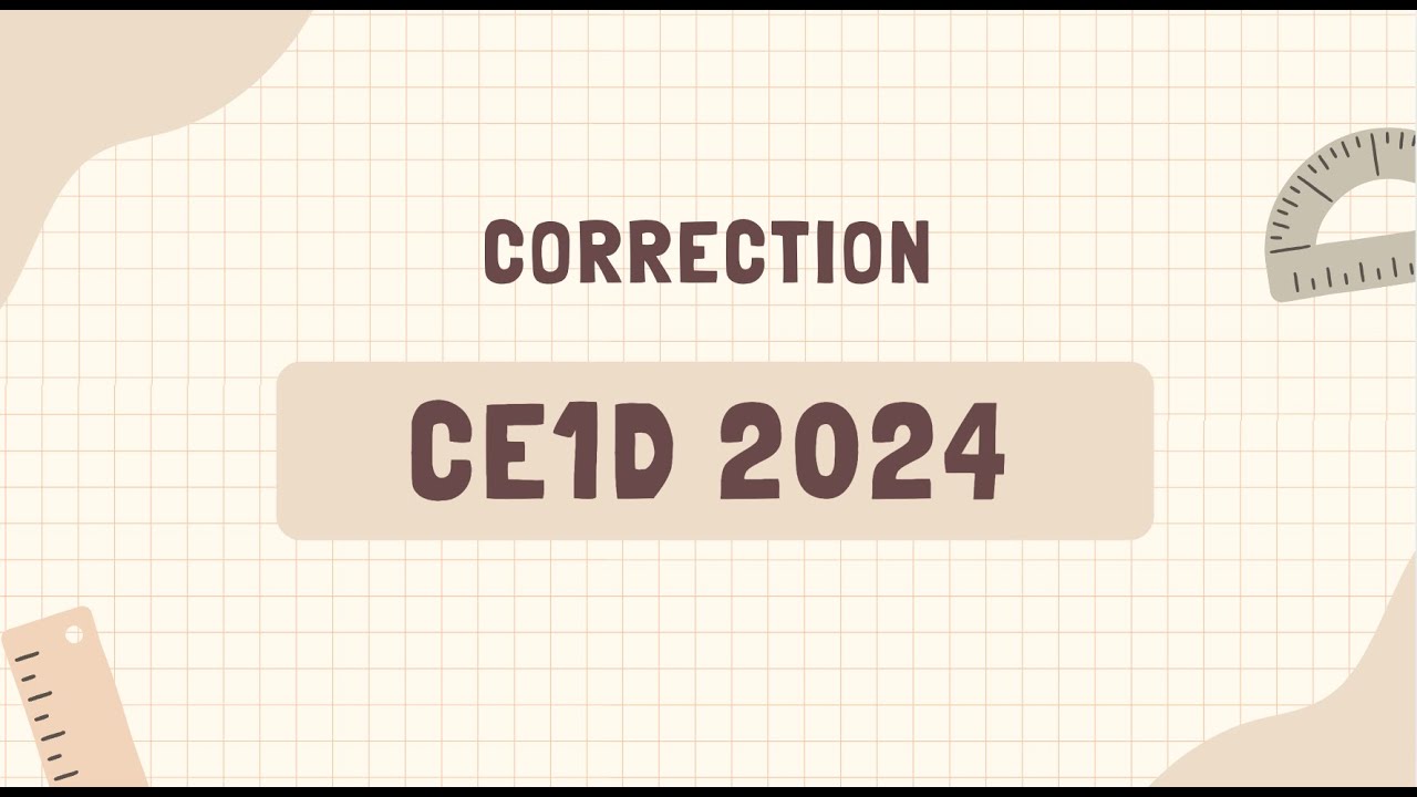 CE1D 2024 Math&eacute;matiques
