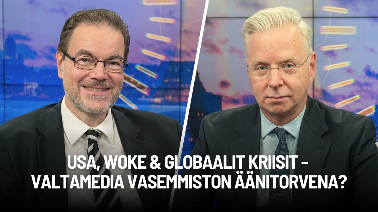 Ajassa | USA, woke, media & globaalit kriisit | Mika Ebeling & Markku Ruotsila