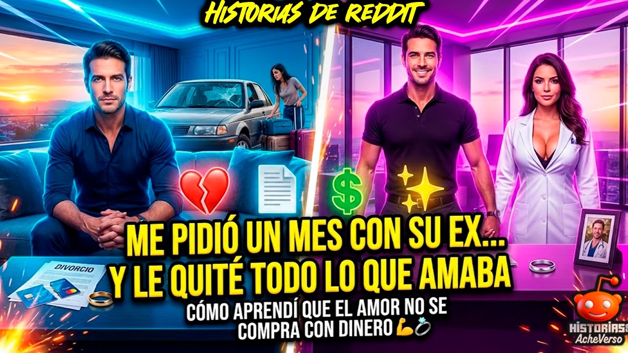 Mi esposa pidió un mes con su ex… y le quité TODO 💔