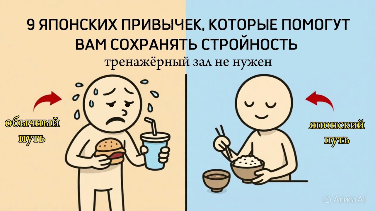 9 японских привычек, которые помогут вам сохранять стройность (спортзал не нужен)