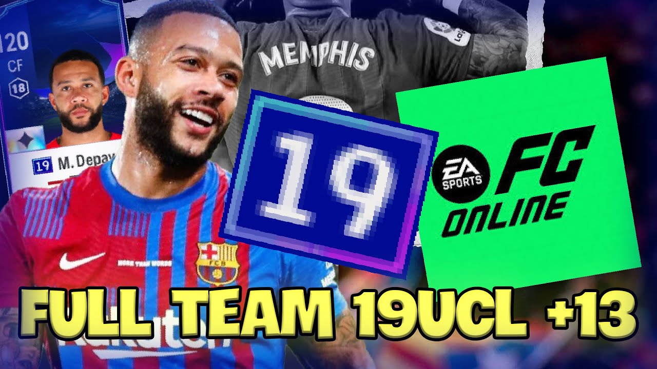 FULL TEAM 19UCL +13 SAU 6 NĂM LIỆU C&Ograve;N SỬ DỤNG ĐƯỢC TRONG FC ONLINE ???