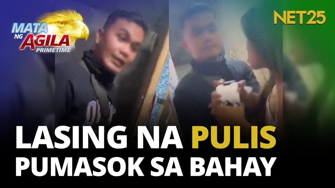 Lasing na pulis na puwersahang pumasok sa bahay, kinasuhan