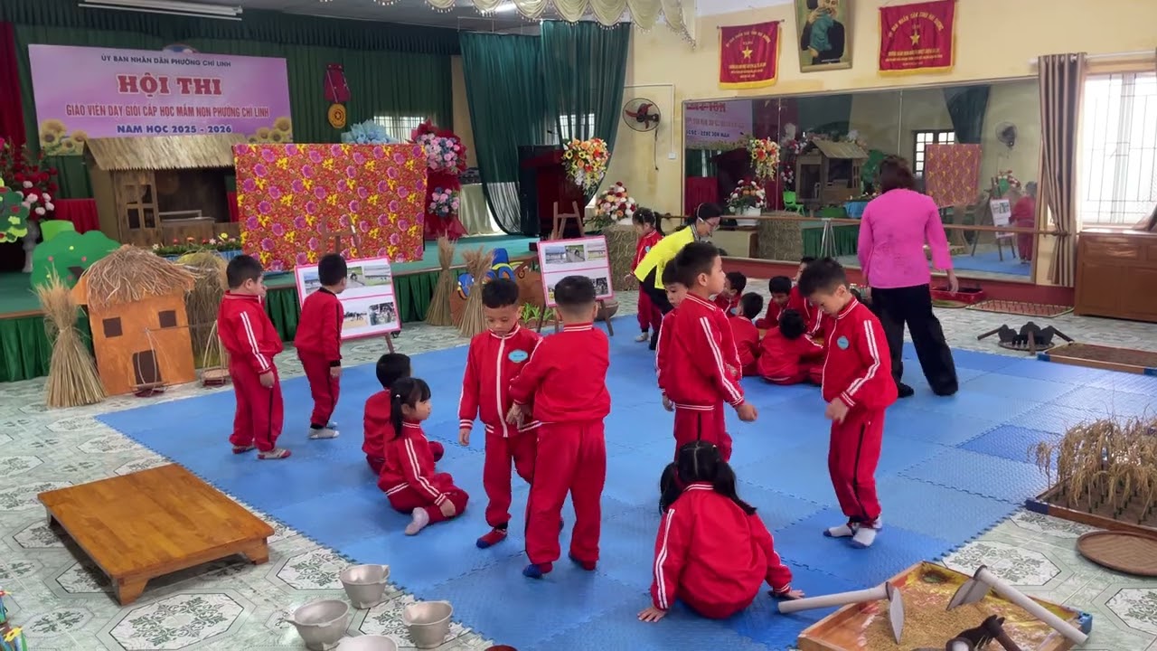 Thi GVG khám phá nghề nông 5-6 tuổi 