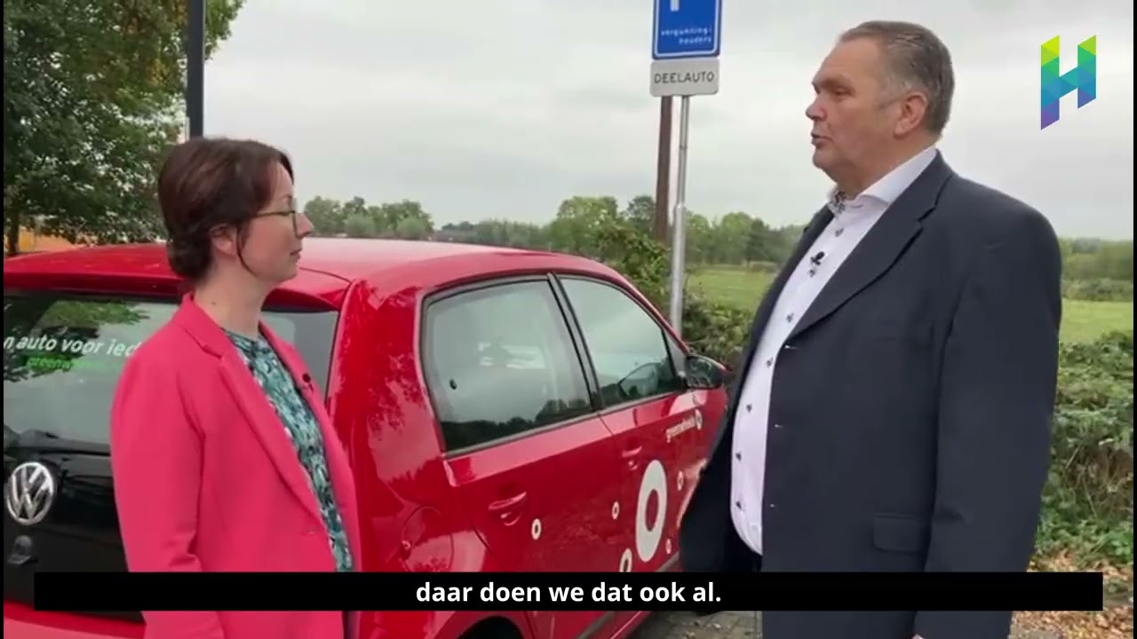 Deelauto bij station Horst-Sevenum