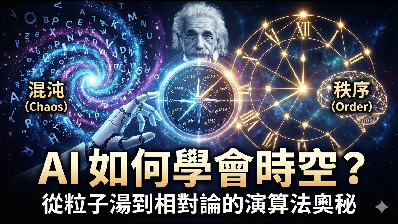 從混亂的粒子到有意義的星座：看見 AI 演算法背後的物理學與詩意