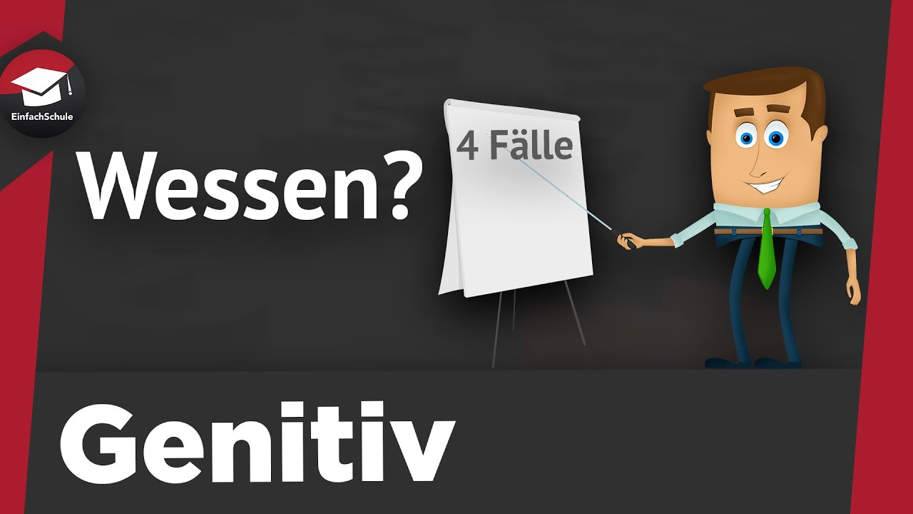 The 4 cases in German - The genitive - explanation, examples, usage - Genitive explained!