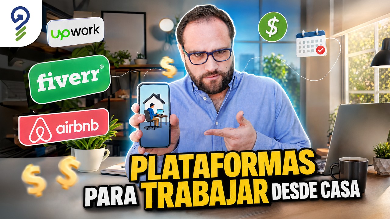 Las PLATAFORMAS reales para TRABAJAR desde CASA en 2026