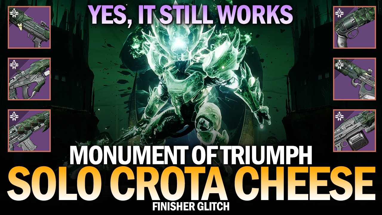 Solo Crota in Monument of Triumph (Yes, It Still Works) - Finisher Glitch [Destiny 2]