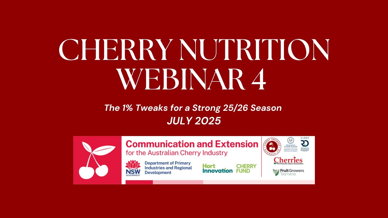 Cherry Nutrition Webinar 4 - The 1% Tweaks for a Strong 25/26 Season