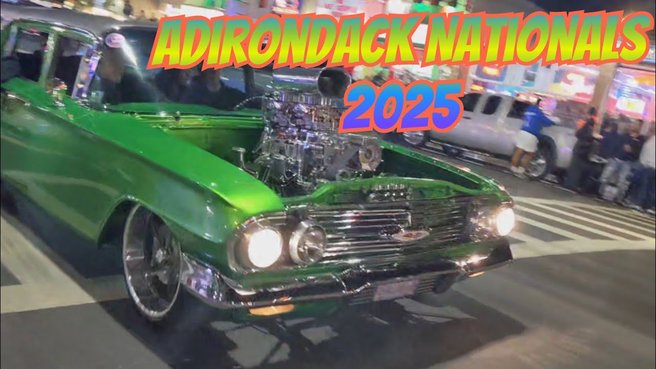 Adirondack Nationals Car Show, September 6th 2025