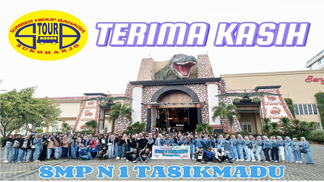 Study Wisata Ke Malang SMP N 1 TASIKMADU KARANGANYAR .. Cover By : SHB TOUR & TRAVEL