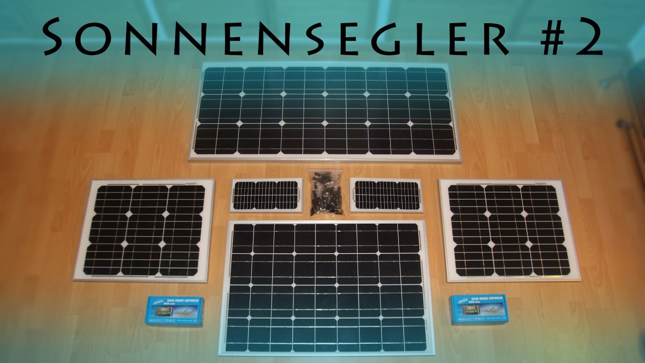 Sonnensegler #2 Solarmodule und mehr