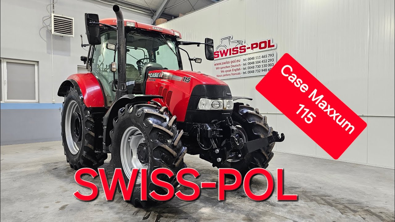 Case Maxxum 115 SWISS-POL