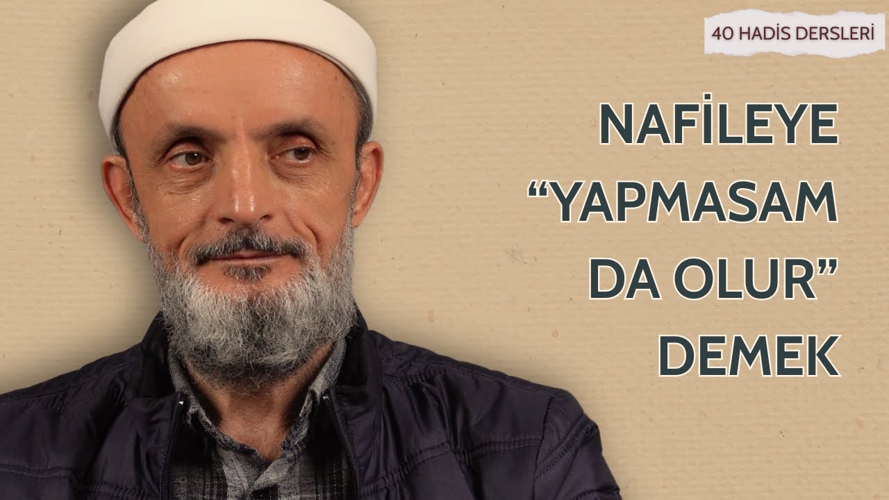 KÂRDAN ZARAR ve MANEVİ İFLAS | 40 Hadis Dersleri - Sıtkı İşbitirici