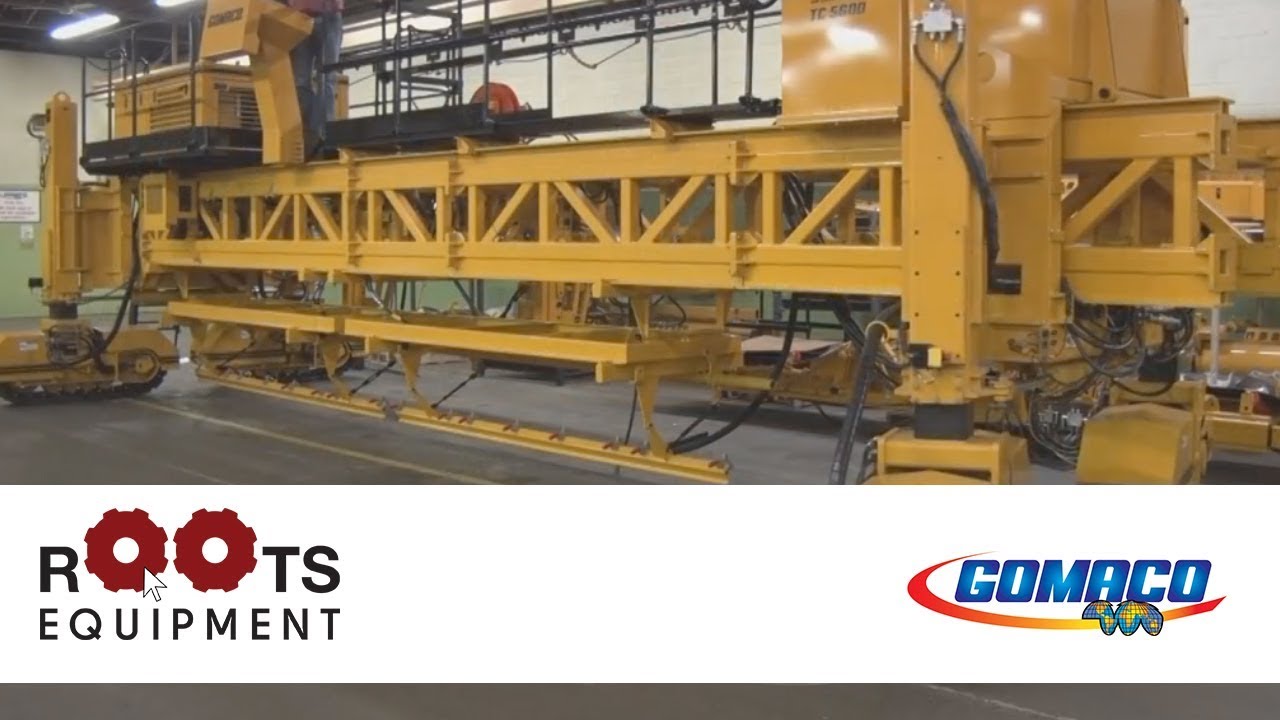 GOMACO T/C-5600 Four-Track Concrete Texture/Cure Machine | ROOTS Equipment