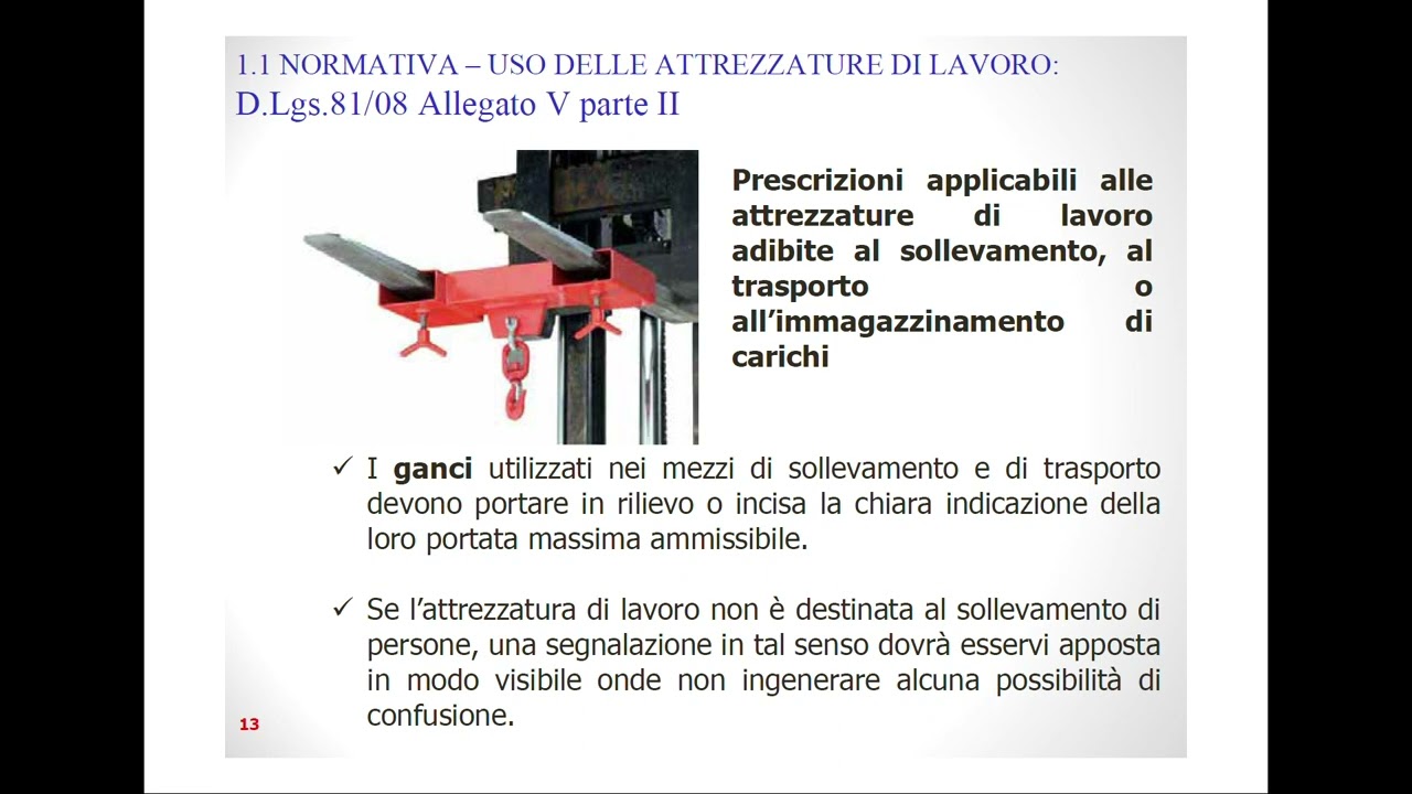 Lezione CARRELLI ELEVATORI