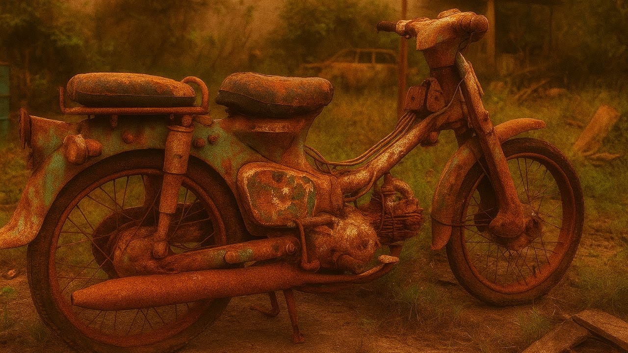 Abandoned Old Rusty 1979 HONDA SUPER CUB Full Restoration | ASRM Restoration