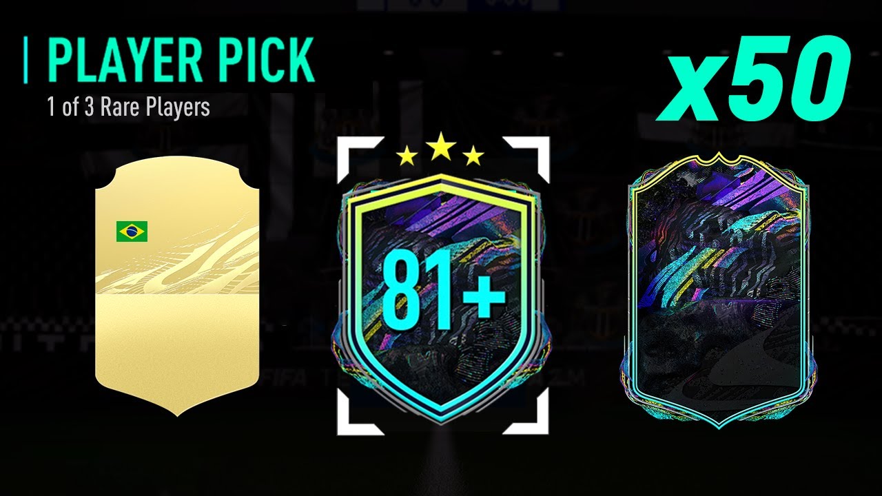 THESE ARE INSANE! 50X 81+ PLAYER PICKS! #FIFA21 ULTIMATE TEAM