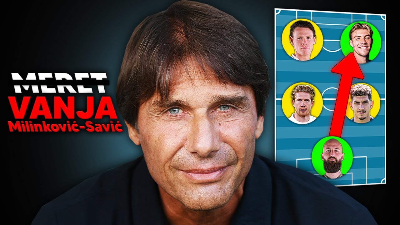 La Tattica di Conte che STRAVOLGERA&rsquo; il Napoli (grazie a VANJA!)