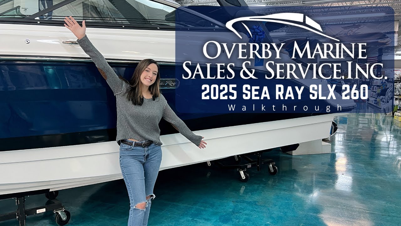 2025 Sea Ray SLX 260 Walkthrough