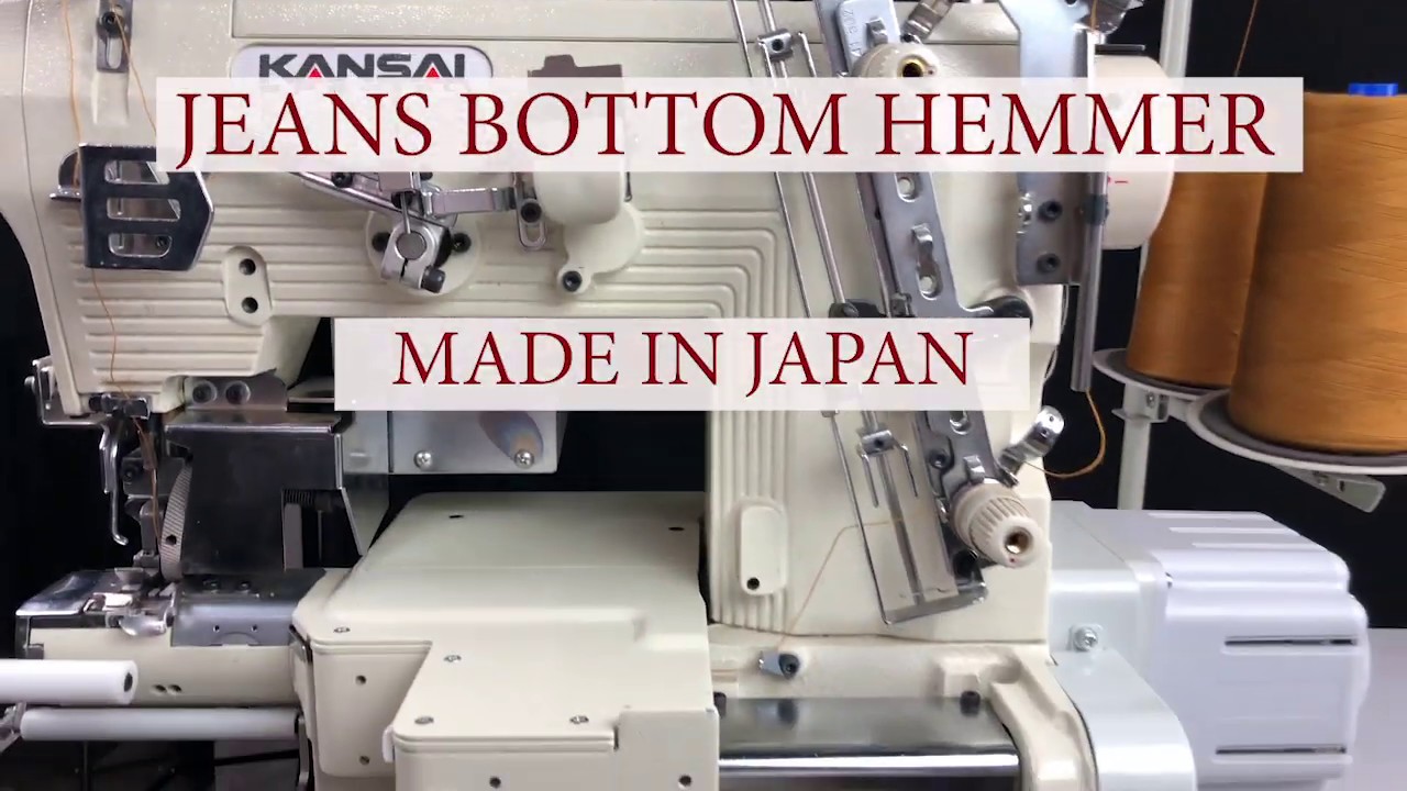 JEANS BOTTOM AUTOMATIC HEMMING | INDUSTRIAL SEWING MACHINES