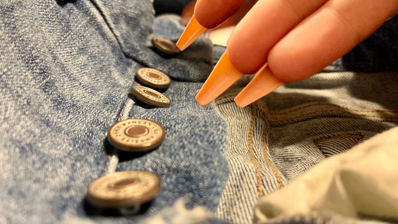 Jeans Scratching - Fast & Lofi ASMR