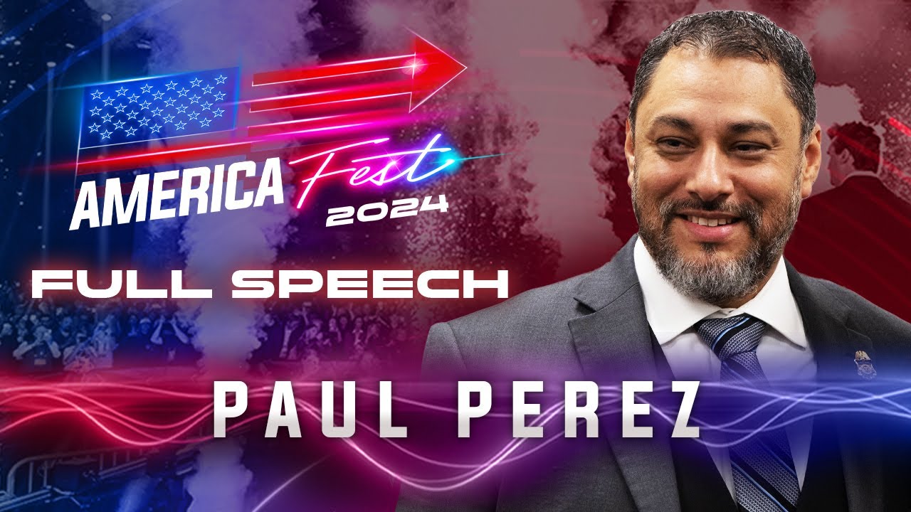 Paul Perez (Full Speech) - Turning Point Action - AmFest 2024
