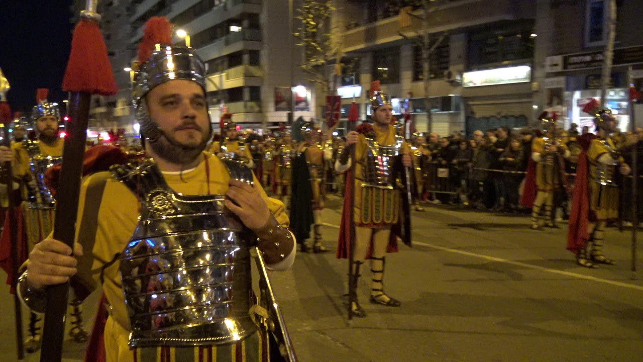 Procesión solemne y penitencial del Santo Entierro, Semana santa Lleida 2018