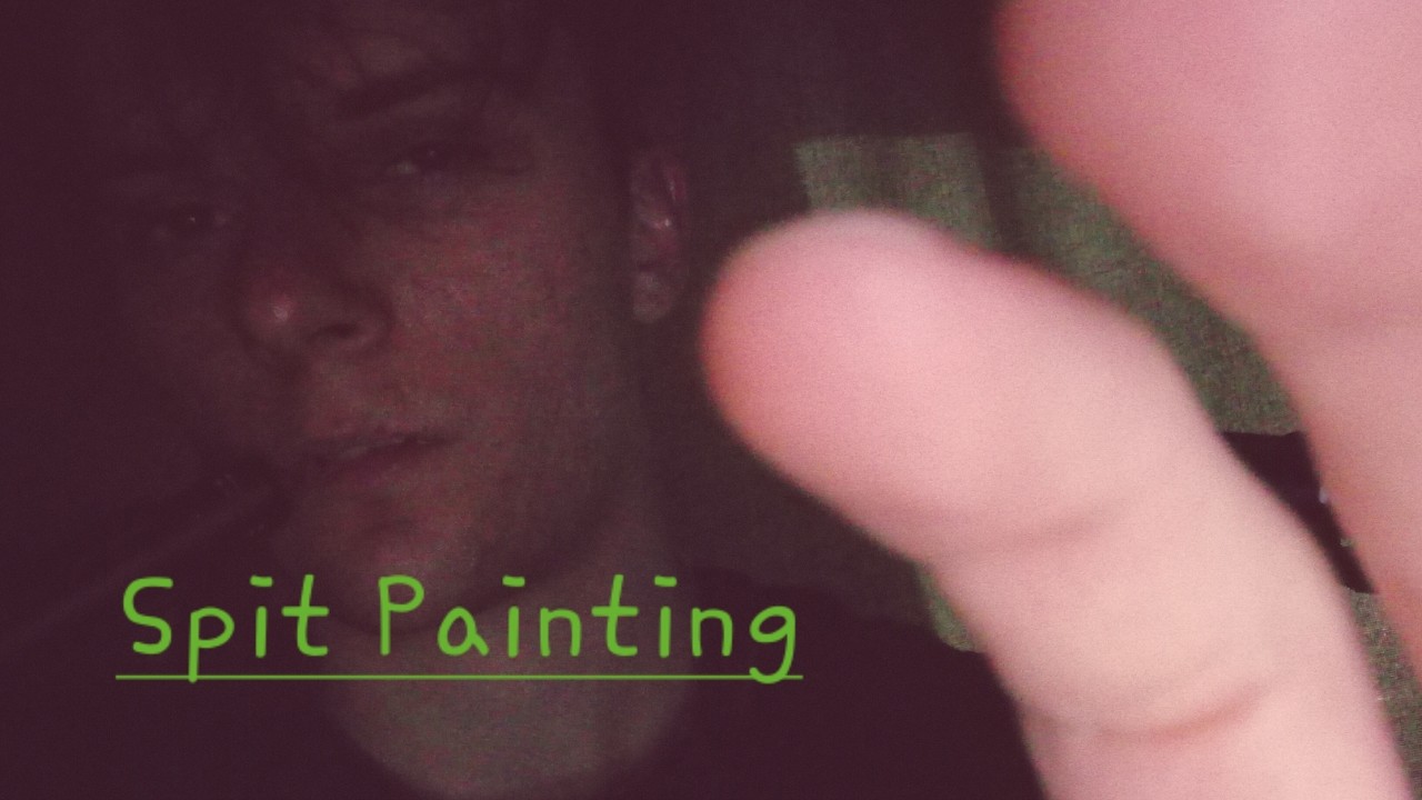 ASMR Hand Movements and Spit Painting